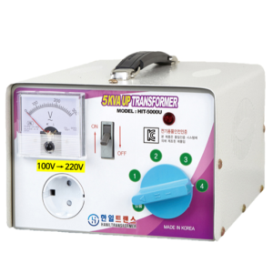 5K 일본용트랜스 일본용변압기 50/60hz
