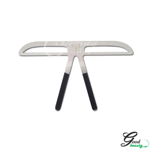 눈썹스텐실 대칭(일자형) 눈썹 그리기 가이드