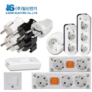 노출형 노출콘센트 1구 연선 배선기구 노출 콘센트