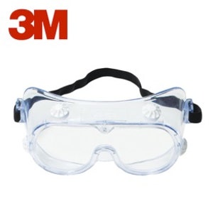 3M 332AF 보안경 334AF 투명 고글 산업용 김서림방지 충격방지 안경겸착용