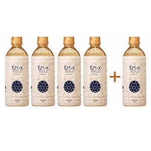 [이엠몰] EM-X GOLD 500ml x 5+1 기획세트, 마시는 먹는 이엠 이엠엑스골드 건강음료