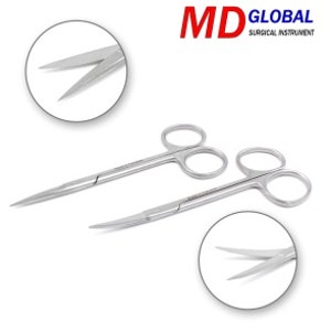 의료용 안과 가위 11.5cm 직/곡