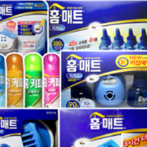 홈키파 매트 리퀴드 훈증기 모기약 기피제 리필