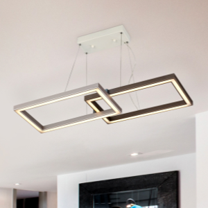 LED조명 LED 네모 2등 펜던트 36W