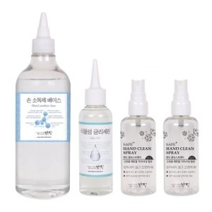 휴대용 손소독제 만들기 480ml 분사형/겔형