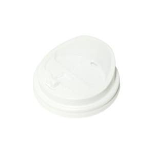 90mm 12 16 20 테이크아웃 종이컵 핫리드 뚜껑 롱타입 개폐 흰색 100개