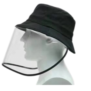 코로나 모자 비말방지 모자 벙거지 안면 보호구 얼굴가리개 방진 방독면 투명 썬캡 자외선차단 사파리모자