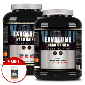익스볼륨 하드 게이너 4kg x2