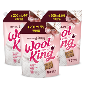 울킹 중성세제 1.8L x 3개 + 공용기 증정(행사기간 내)