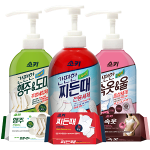 무궁화 소키 간편한 세제 펌프형 3종 모음