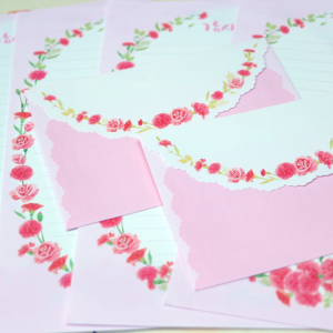 감사편지지 카네이션편지지 어버이날 스승의날