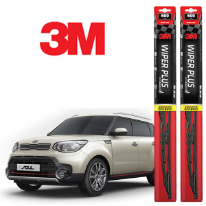 3M 쏘울 2019년이전 플러스 와이퍼 윈도우 브러쉬 600mm + 500mm