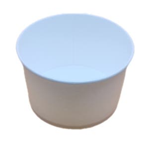 종이용기 일회용 종이그릇 750cc 무지 1000개