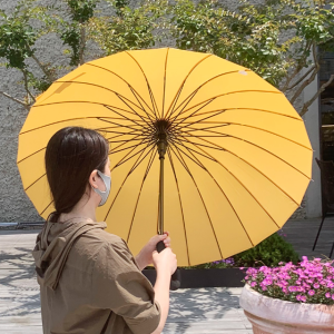 장마도예쁘게 24살대 튼튼한 장우산 /태풍우산