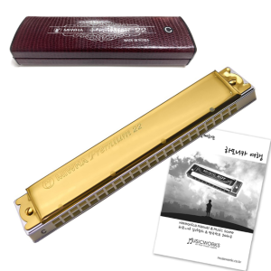 미화 하모니카 신프리미엄22 골드커버 연주자용 신출시