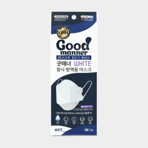 한다헬쓰케어 KF94 굿매너 방역 마스크 1매
