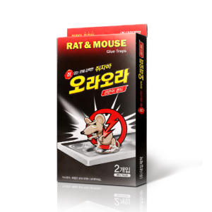 쥐자바 오라오라 2개입 끈끈이본드 쥐전용트랩