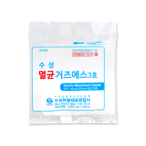 수성멸균거즈 일반형 10x10cm 5매입 1봉