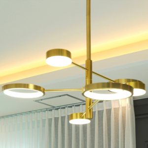 LED조명 LED 은하링 6등 펜던트 30W ( 4000K 주백색 아이보리빛 )