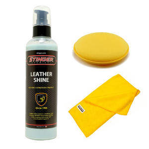 스팅거 천연 인조가죽시트 소파 청소  보호코팅