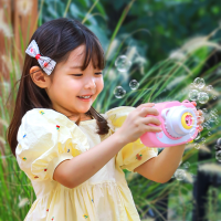 해피플레이 곰돌이 자동 비눗방울 카메라 버블액 버블건 어린이 유아 아기 왕비누방울