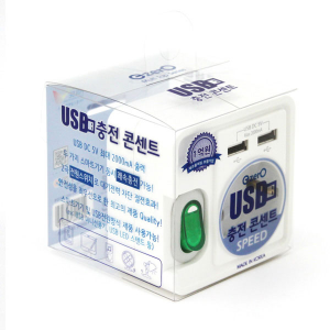 이제로 1구 USB 충전 콘센트 멀티탭