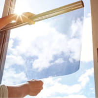 로페코 국민단열필름70 열차단80% 단열시트 자외선 햇빛 아파트 베란다 창문 유리창