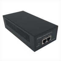 PoE인젝터 60W 54V Hi PoE 고용량 IR PTZ카메라 무선랜AP용 Gigabit 이더넷