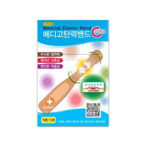메디코리아 기능성 고탄력밴드 덕용 12매