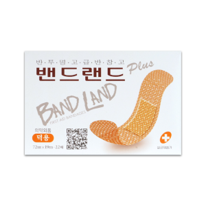 메디코리아 밴드랜드 덕용 22매 반투명 살균제