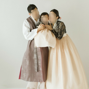 가족 3인 4인 여아 남아 한복 대여 돌 잔치 촬영 사진 스냅-아라한복대여전문점 노블레스