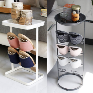 현관 철제 슬리퍼 거치대 실내화 걸이 거실화