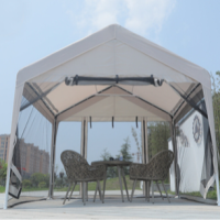 캐노피 천막 몽골 캠핑 야외용 옥상 방수 그늘막2X2 프레임+천장(옆면제외)