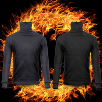 남자 목폴라 긴목 기능성 스판 국내생산 S~7XL 빅사이즈 티셔츠