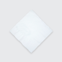 [무지] 디너 2겹 정사각 냅킨 흰색지기본 1박스(1,900매)[장당 26.5원]