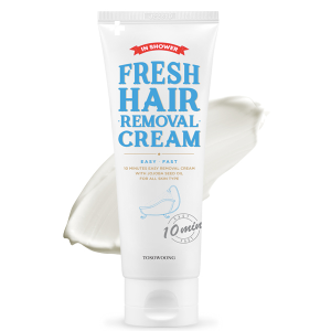 1+1 프레쉬 제모크림 100ml 브라질리언 셀프제모제 비키니라인 왁싱 겨드랑이 팔 종아리 다리털