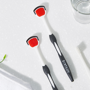 1+1 혀클리너 혀청소 실리콘 혓바닥 칫솔