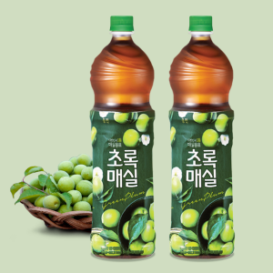 초록매실 1.5L 12개