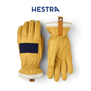 헤스트라 뇨르드 염소가죽 네이비 내츄럴브라운 32170- 등산 가죽 장갑