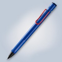 [무료각인]라미 사파리 2023 블루 레드클립 스페셜에디션 샤프 0.5mm LM114BL