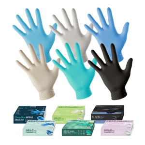 크린스킨 블랙마스터 니트릴 라텍스 일회용 장갑