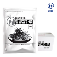 해농 무조미 웰빙 김가루 500g X 4봉, 두번구운, 주먹밥용, 국물 고명용