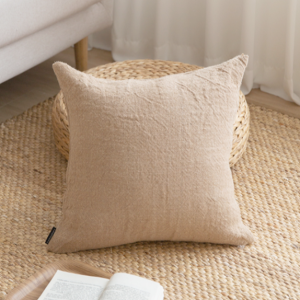 자연다움 황마 린넨 100% 여름 유니크 쿠션