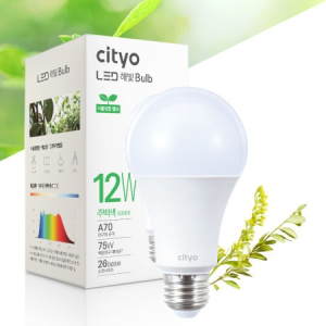 씨티오 LED 해빛 벌브 식물등 식물 생장등 재배조명 12W, 15W, 16W