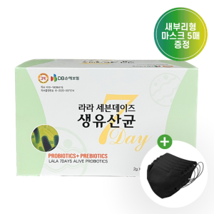 라라코리아 라라 세븐데이즈 생유산균 프로바이오틱스 +포켓물티슈 선물