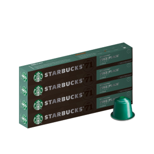 [본사직영] 스타벅스 파이크 플레이스 캡슐커피 by 네스프레소 10캡슐 x 4박스 (총 40캡슐) / STARBUCKS 호환