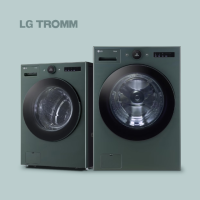 LG 트롬 오브제 컬렉션 드럼세탁기렌탈 25kg 네이처그린 FX25GSG 6년약정