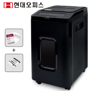[PK-400AF]  400매 자동급지 문서세단기  연속세단 120분 자동절전  비밀번호설정/ 문서,CD,카드 파쇄기/53L 대형 (파지봉투 + 전용오일  + 페이퍼오일) 사무용