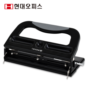 강력 수동 3공펀치 40매 2공/3공 겸용 천공간격조절 페이퍼가이드/  대형 펀치기 펀칭기 펀칭기계