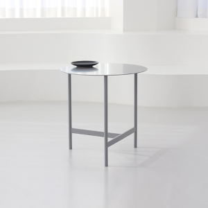 로이 티 철제 슬림 카페 테이블500 주문제작